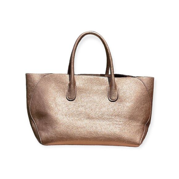 Gold Holiday Glitz PU Hobo Tote Shoulder Satchel Bag - Picture 1 of 10